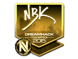 Sticker | NBK- (Gold) | Cluj-Napoca 2015 image