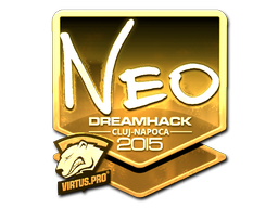 Sticker | NEO (Gold) | Cluj-Napoca 2015 image