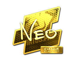Sticker | NEO (Gold) | Atlanta 2017 image