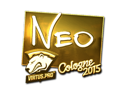 Sticker | NEO (Gold) | Cologne 2015 image
