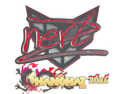 Sticker | NertZ (Glitter) | Shanghai 2024 image