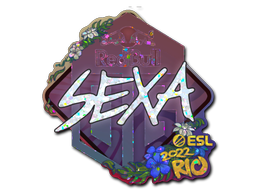 Sticker | nexa (Glitter) | Rio 2022 image