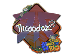 Sticker | nicoodoz (Glitter) | Rio 2022 image