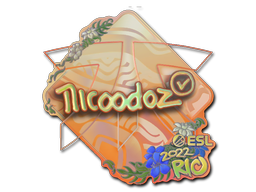 Sticker | nicoodoz (Holo) | Rio 2022 image