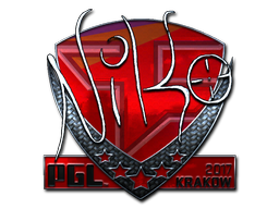 Sticker | NiKo (Foil) | Krakow 2017 image