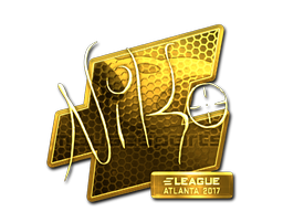 Sticker | NiKo (Gold) | Atlanta 2017 image