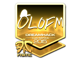 Sticker | olofmeister (Gold) | Cluj-Napoca 2015 image