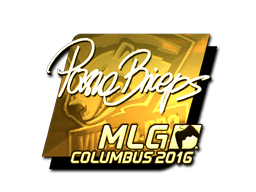 Sticker | pashaBiceps (Gold) | MLG Columbus 2016 image