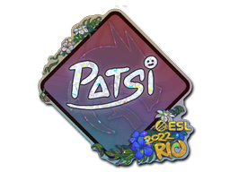 Sticker | Patsi (Glitter) | Rio 2022 image