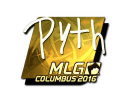 Sticker | pyth (Gold) | MLG Columbus 2016 image