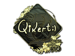 Sticker | qikert (Gold) | Rio 2022 image