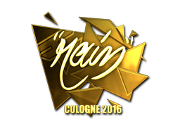 Sticker | rain (Gold) | Cologne 2016 image