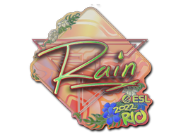 Sticker | rain (Holo) | Rio 2022 image