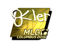 Sticker | reltuC (Gold) | MLG Columbus 2016 image
