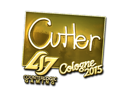 Sticker | reltuC (Gold) | Cologne 2015 image