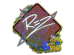 Sticker | REZ (Glitter) | Rio 2022 image