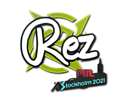 Sticker | REZ | Stockholm 2021 image