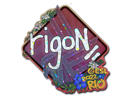 Sticker | rigoN (Glitter) | Rio 2022 image