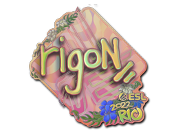 Sticker | rigoN (Holo) | Rio 2022 image