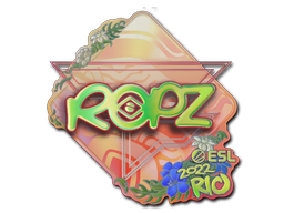 Sticker | ropz (Holo) | Rio 2022 image