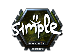 s1mple (Foil) | London 2018 image