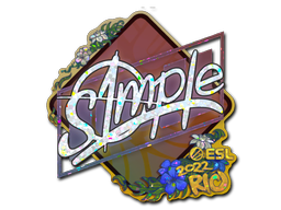 s1mple (Glitter) | Rio 2022 image