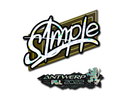 s1mple (Glitter) | Antwerp 2022 image
