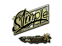 s1mple (Gold) | Antwerp 2022 image