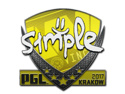 Sticker | s1mple | Krakow 2017 image