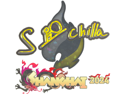 Sticker | s-chilla (Glitter) | Shanghai 2024 image