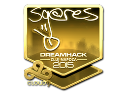 Sticker | seang@res (Gold) | Cluj-Napoca 2015 image