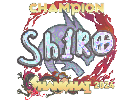 Sticker | sh1ro (Holo, Champion) | Shanghai 2024 image