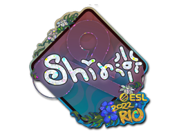 Sticker | sh1ro (Glitter) | Rio 2022 image