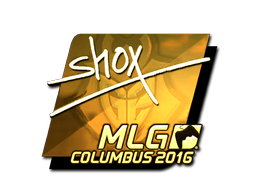 Sticker | shox (Gold) | MLG Columbus 2016 image