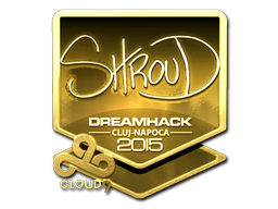 Sticker | shroud (Gold) | Cluj-Napoca 2015 image