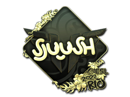 Sticker | sjuush (Gold) | Rio 2022 image