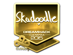 Sticker | Skadoodle (Gold) | Cluj-Napoca 2015 image