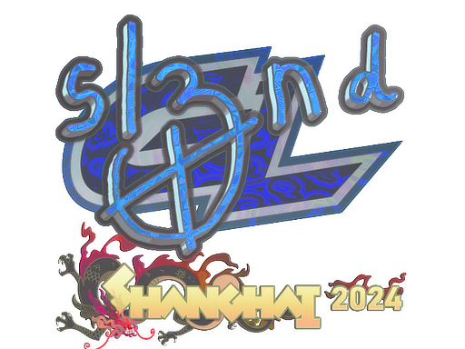 Sticker | sl3nd (Holo) | Shanghai 2024 image
