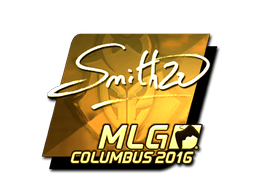 Sticker | SmithZz (Gold) | MLG Columbus 2016 image