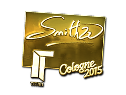Sticker | SmithZz (Gold) | Cologne 2015 image