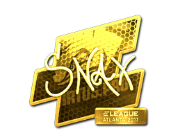 Sticker | Snax (Gold) | Atlanta 2017 image