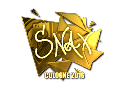 Sticker | Snax (Gold) | Cologne 2016 image