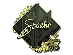 Sticker | Staehr (Gold) | Rio 2022 image