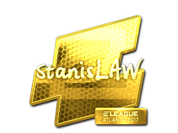 Sticker | stanislaw (Gold) | Atlanta 2017 image