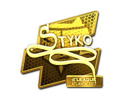 Sticker | STYKO (Gold) | Atlanta 2017 image
