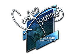 Sticker | Summer (Foil) | Boston 2018 image