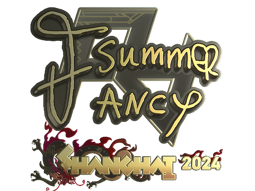 Sticker | Summer (Gold) | Shanghai 2024 image