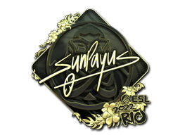 Sticker | SunPayus (Gold) | Rio 2022 image