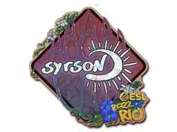Sticker | syrsoN (Glitter) | Rio 2022 image