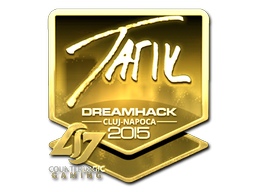 Sticker | tarik (Gold) | Cluj-Napoca 2015 image